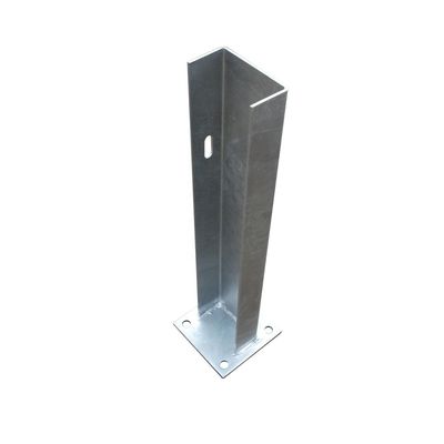 AASHTO M180 야외 보안용 핫-디프 진료 고속도로 경비장 플랜지 포스트