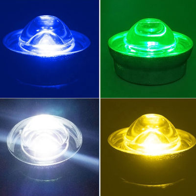 도로 안전 고 밝기 도보 상승 마커 반사 LED 유리 도로 스터드