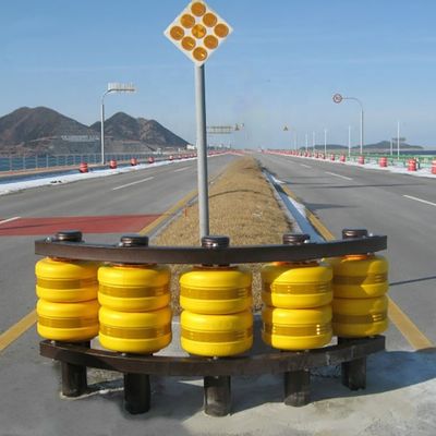 도로 교통 안전 롤러 배럴 핫 덤프 된 진열 저항 젤리화