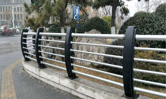 고강성 스테인레스 스틸 복합교 보호 경호 안전 장벽 보호 경호