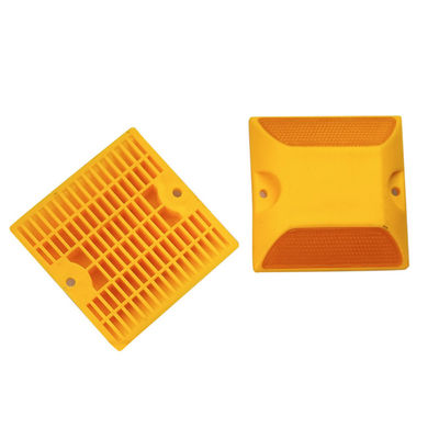고강도 반사 테이프 도로 스터드 이중 면 ABS 고양이 눈 반사 100X100X20mm