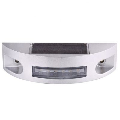 120*30mm 반둥근 태양광 LED 도로 스터드 교통 센터 도로 측면 경고