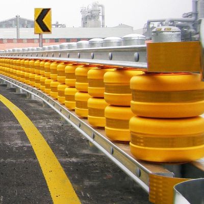 ISO9001 2008 인증과 함께 진료 된 파우더 코팅 스틸 고속도로 롤러 장벽