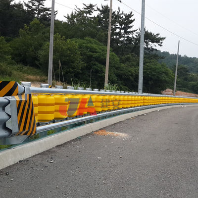Q235 Q345 EVA ISO 표준 PU 및 PVC 안전 롤러 경비장 충돌 장