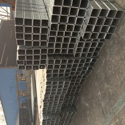 AASHTO M-180 표준 도로 경비대용 진료 및 파우더 코팅 퀘어 파이프 포스트