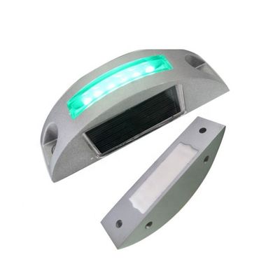 교통 경고 알루미늄 PC LED 스트립 라이트 도로 스터드 흰색/노란색/붉은색/나색/녹색