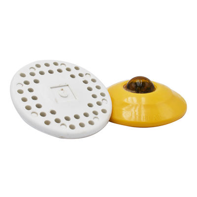 반사성 도로 스탠 10cm-25cm LED로 된 플라스틱 고양이 눈 빨간색 파란색 노란색 흰색 녹색