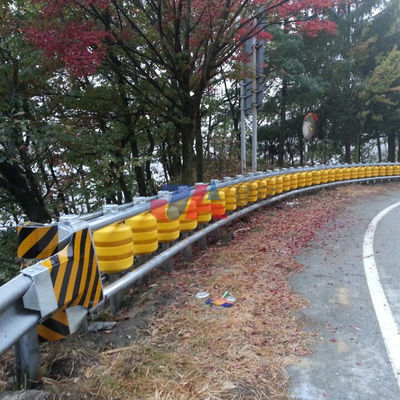 ISO9001 2008 인증 된 PU 및 PVC 고속도로 회전 배럴 장벽