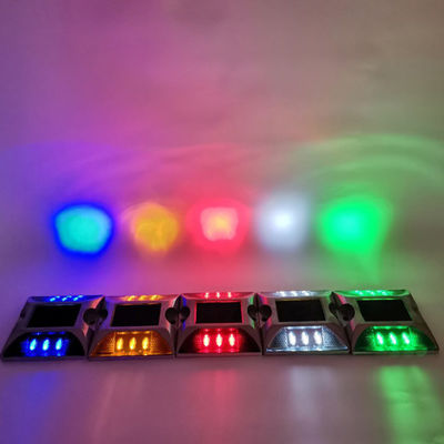 도로 안전 G105 고속도로용 태양광 알루미늄 LED 표시기 반사 테이프 10cm-25cm