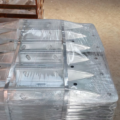도로 안전 경비대 다리 터미널 끝 Hot Dip Galvanized 제작