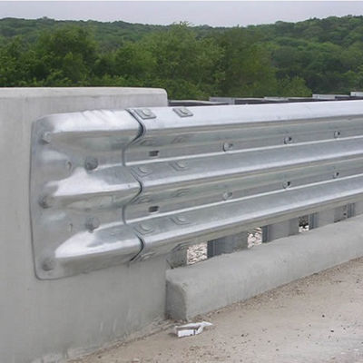 도로 안전 경비대 다리 터미널 끝 Hot Dip Galvanized 제작
