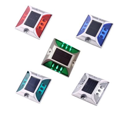 도로 안전 스터드 G105 알루미늄 고양이 눈 반사 유무선 태양광 LED 광장 도로 스터드