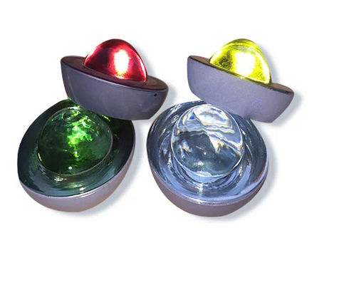 G105 태양광 LED 도로 스터드 반사 유리 고양이 눈 CE/IP68/RoHS 인증