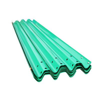 CE/BV/ISO 18001 인증 W 빔 2 고속도로 충돌 장벽을 위한 구부러진 강철 경호 rail