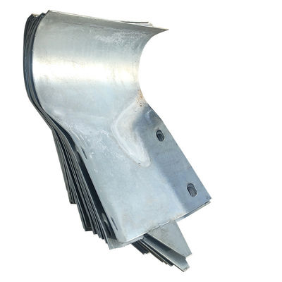 S235JR S355JR에 대한 가루화 및 분말 코팅 W 빔 고속도로 경호 rail Bullnose 끝