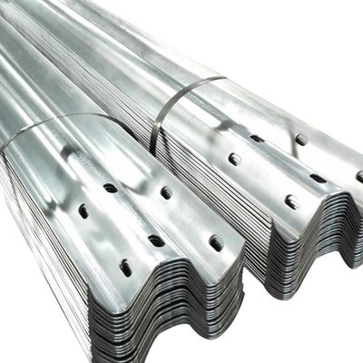 ISO14001 승인 된 Aashto M180 W 가루화 철강 도로 장벽용 빔 보호 경관