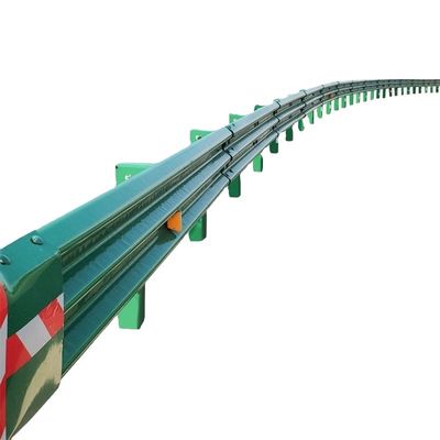 고속도로 경호선 AASHTO M-180 진료 스틸 교통 장벽 진크 코팅 550-600g/m2