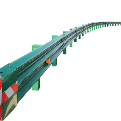 AASHTO M-180 표준에 맞춘 맞춤 색상의 진료 된 고속도로 경비 철강 울타리 기둥