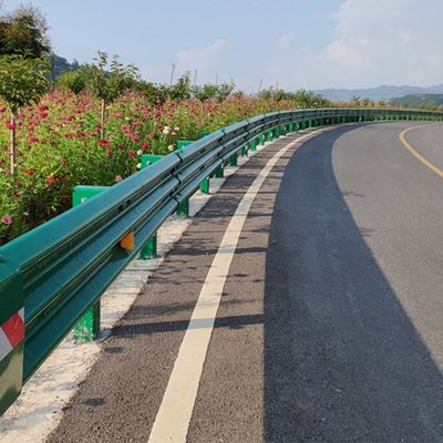 도로 교통 안전 직선 장벽 핫 디프 젤리화 스틸 경호