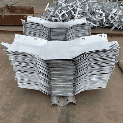 ISO9001 2008 인증 W 빔 고속도로 경호선 Q235 Q345 시장용 철 버퍼 끝