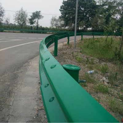 고속도로 구부러진 구부러진 경호 rail 교통 안전을 위해 가연 철강 도로 장벽