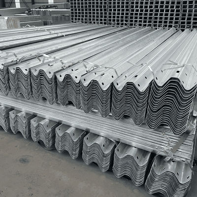 파우더 코팅 AASHTO M-180 W 아프리카 교통 통제를 위한 빔 경비장 교통 장벽