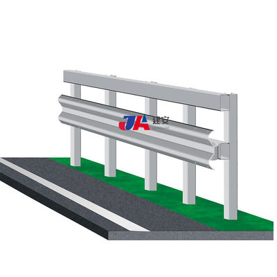 AASHTO M-180 표준 및 550-600g/m2의 진크 코팅과 함께 W 빔 고속도로 경호