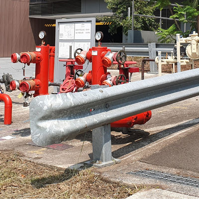 AASHTO M-180 고속도로 교통 장벽을 위한 표준 진료 고속도로 경호 rail