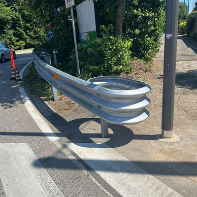 도로 안전 철강 장벽 Q345 SJ345R 재료와 ISO9001/TUV/BV/CE 인증