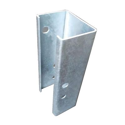 AASHTO M-180 표준 핫 디프 젤바니제 Q235 Q345 스틸 고속도로 경호선 U 타입 스틸 울타리 포스트
